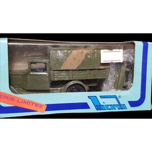 1/43 Military Truck with Trailer Citroen VINTAGE French Solido Micarola